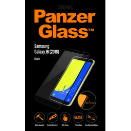 PanzerGlass - Edzett Üveg Edge-To-Edge - Samsung Galaxy J6 (2018), black
