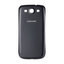 Samsung Galaxy S3 i9300 - Akkumulátor Fedőlap (Sapphire Black) - GH98-23340E Genuine Service Pack