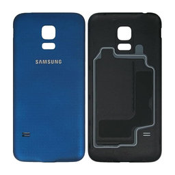 Samsung Galaxy S5 Mini G800F - Akkumulátor Fedőlap (Electric Blue) - GH98-31984C Genuine Service Pack