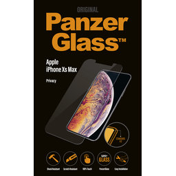PanzerGlass - Edzett Üveg Privacy Standard Fit - iPhone XS Max és 11 Pro Max, transparent