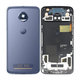 Motorola Moto Z2 Play XT1710-09 - Akkumulátor Fedőlap (Blue/Silver)
