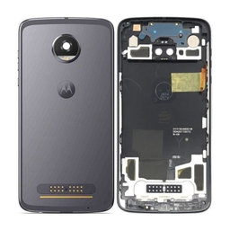 Motorola Moto Z2 Play XT1710-09 - Akkumulátor Fedőlap (Lunar Gray)