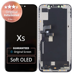 Apple iPhone XS - LCD Kijelző + Érintőüveg + Keret Original Refurbished
