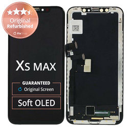 Apple iPhone XS Max - LCD Kijelző + Érintőüveg + Keret Original Refurbished