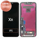 Kijelző iPhone XR, Érintőüveg kerettel, Refurbished