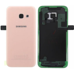 Samsung Galaxy A3 A320F (2017) - Akkumulátor Fedőlap (Pink) - GH82-13636D Genuine Service Pack