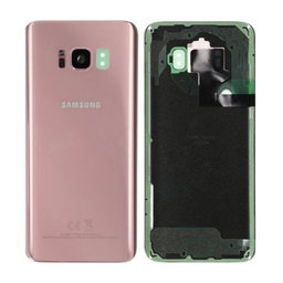 Samsung Galaxy S8 G950F - Akkumulátor Fedőlap (Rose Pink) - GH82-13962E Genuine Service Pack
