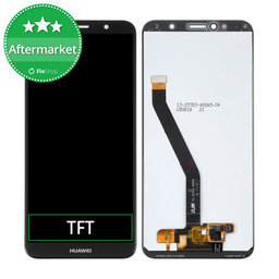 Huawei Honor 7A - LCD Kijelző + Érintőüveg (Black) TFT
