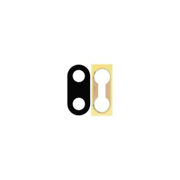 Xiaomi Redmi 6A - Hátlapi Kameralencse Üveg (Black)