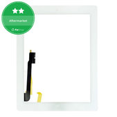 Érintőüveg Home gombbal iPad 3, iPad 4, White