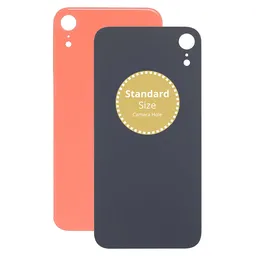 Apple iPhone XR - Hátsó Ház Üveg (Coral)