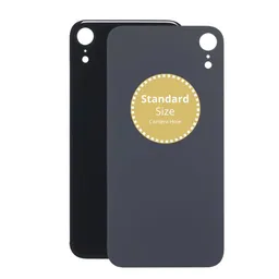 Apple iPhone XR - Hátsó Ház Üveg (Black)