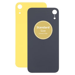 Apple iPhone XR - Hátsó Ház Üveg (Yellow)