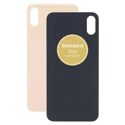 Apple iPhone XS - Hátsó Ház Üveg (Gold)