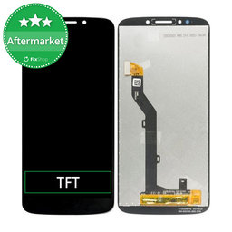 Motorola Moto G6 Play XT1922 - LCD Kijelző + Érintőüveg (Black) TFT