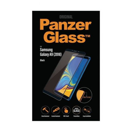 PanzerGlass - edzett üveg a Samsung Galaxy A9 (2018) készülékhez, fekete