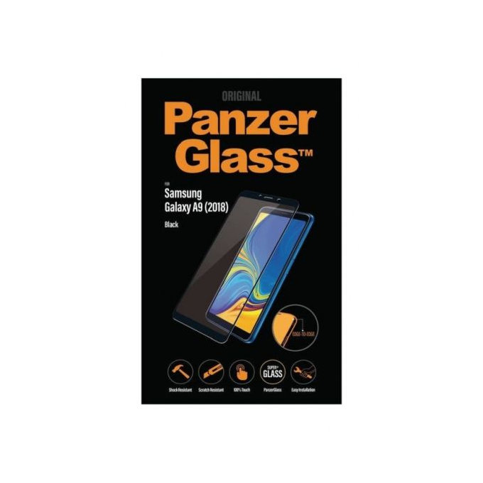 PanzerGlass - edzett üveg a Samsung Galaxy A9 (2018) készülékhez, fekete