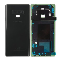 Samsung Galaxy Note 9 - Akkumulátor Fedőlap (Midnight Black) - GH82-16920A Genuine Service Pack