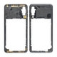 Samsung Galaxy A7 A750F (2018) - Középső Keret (Midnight Black) - GH98-43585A Genuine Service Pack