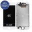 Apple iPhone 6S - LCD Kijelző + Érintőüveg + Keret (White) In-Cell FixPremium