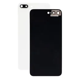 Apple iPhone 8 Plus - Hátsó Ház Üveg Kamera Tartóval (Silver)