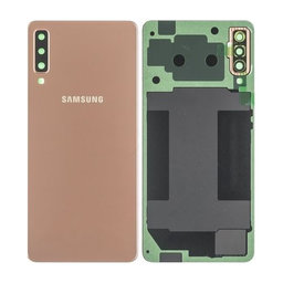 Samsung Galaxy A7 A750F (2018) - Akkumulátor Fedőlap (Gold) - GH82-17829C Genuine Service Pack