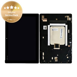 Asus ZenPad 10 Z301M (P028) - LCD Kijelző + Érintőüveg + Keret (Kék - Gold) Genuine Service Pack