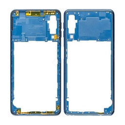 Samsung Galaxy A7 A750F (2018) - Középső Keret (Blue) - GH98-43585D Genuine Service Pack