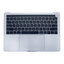 Apple MacBook Pro 13" A1706 (Late 2016 - Mid 2017) - Felső Billentyűzet Keret + Billentyűzet US + Mikrofon + Trackpad + Hangszórók