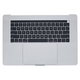 Apple MacBook Pro 15" A1707 (Late 2016 - Mid 2017) - Felső Billentyűzet Keret + Billentyűzet US + Mikrofon + Trackpad + Hangszórók