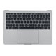 Apple MacBook Pro 13" A1708 (Late 2016 - Mid 2017) - Billentyűzet US + Mikrofon + Trackpad + Hangszórók (Silver)