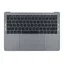 Apple MacBook Pro 13" A1708 (Late 2016 - Mid 2017) - Felső Keret Billentyűzet + Billentyűzet US + Mikrofon + Trackpad + Hangszórók (Space Gray)