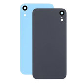 Apple iPhone XR - Hátsó Ház Üveg + Hátlapi Kameralencse Üveg (Blue)