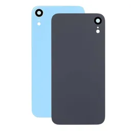 Apple iPhone XR - Hátsó Ház Üveg + Hátlapi Kameralencse Üveg (Blue)