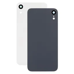 Apple iPhone XR - Hátsó Ház Üveg + Hátlapi Kameralencse Üveg (White)