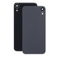 Apple iPhone XR - Hátsó ház üveg + Hátlapi Kameralencse Üveg (Black)