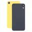 Apple iPhone XR - Hátsó Ház Üveg + Hátlapi Kameralencse Üveg (Yellow)