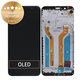 Asus Zenfone Max Pro ZB602KL (X00TD) - LCD Kijelző + Érintőképernyő + Keret (Deepsea Black) - 90AX00T1-R20010 Genuine Service Pack