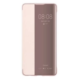 Huawei - Tok SmartView - Huawei P30, rózsaszín