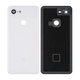 Google Pixel 3 - Akkumulátor Fedőlap (Clearly White) - 20GB1WW0S02 Genuine Service Pack