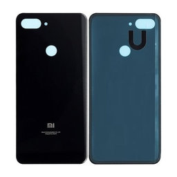 Xiaomi Mi 8 Lite - Akkumulátor Fedőlap (Midnight Black) - 5540412001A7 Genuine Service Pack