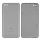 Xiaomi Redmi Note 5A - Akkumulátor Fedőlap (Dark Grey)