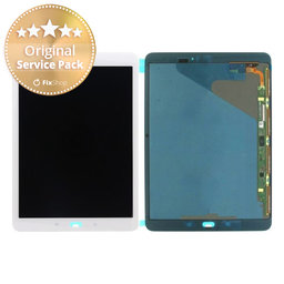 Samsung Galaxy Tab S2 9.7 T819, T813 - LCD Kijelző + Érintőüveg (White) - GH97-18911 Genuine Service Pack