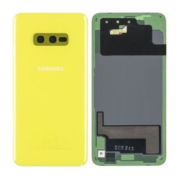 Samsung Galaxy S10e G970F - Akkumulátor Fedőlap (Canary Yellow) - GH82-18452G Genuine Service Pack