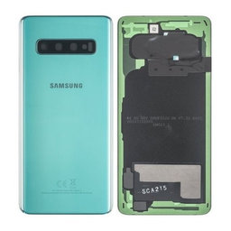 Samsung Galaxy S10 G973F - Akkumulátor Fedőlap (Prism Green) - GH82-18378E Genuine Service Pack