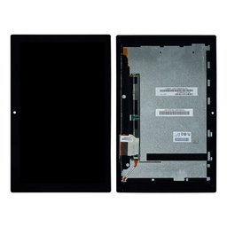 Sony Xperia Tablet Z SGP311 - LCD Kijelző + Érintőüveg (Black) TFT
