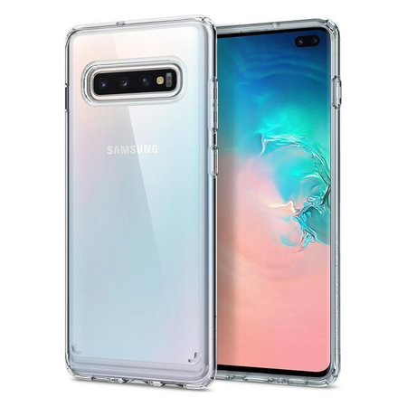 Spigen - Ultra hibrid tok SamsungGalaxy S10 + készülékhez, átlátszó