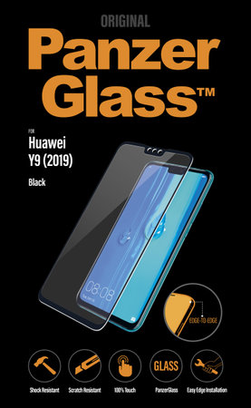PanzerGlass - Edzett Üveg - Huawei Y9 2019, black