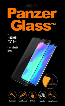 PanzerGlass - Edzett Üveg Case Friendly - Huawei P30 Pro, black