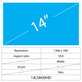 14 LCD Slim Matt 30 pin HD